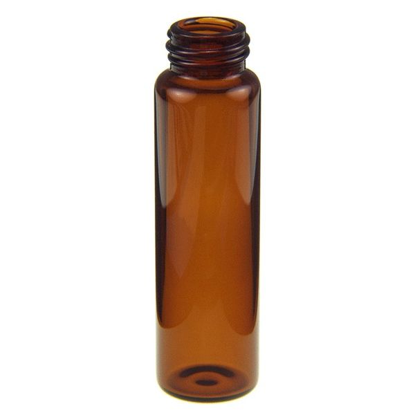 Microsolv Storage Vial, 12 ml, amber, 15-425mm Screw Thread, w/o Cap, 100 pc/PAK