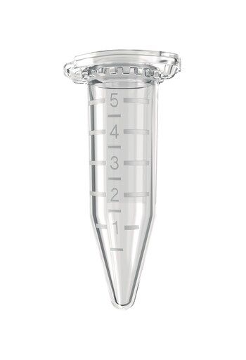 Eppendorf Reaktionsgefäße, EP Röhrchen, 5,0 ml, Forensic DNA Grade, 4 Beutel x 50 St/Pkg