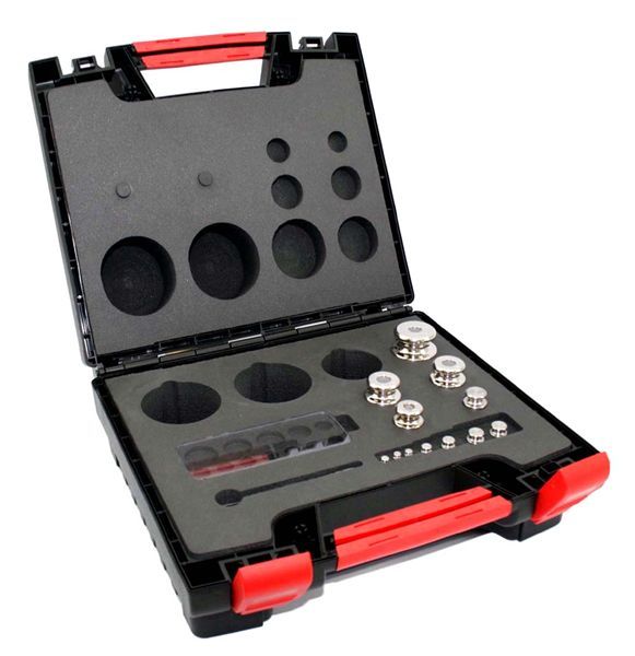 Ohaus Weight Set, 1g-500g, OIml M1, 12 Weights, in Hardcase