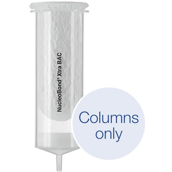 Macherey-Nagel NucleoBond Xtra BAC Columns for large construct plasmid DNA, 10 pc/PAK
