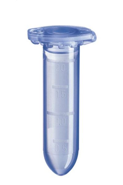 Eppendorf Röhrchen, Safe Lock, PP, 2 ml, blau, 1000 St/Pkg