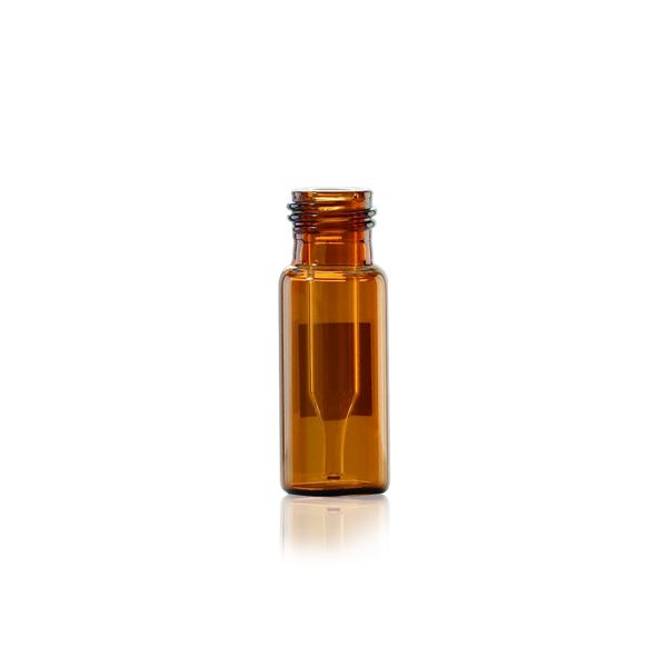 DWK Wheaton LVI vials, 300 μl, brown, 9 mm ABC screw cap, patch, 100 pc/PAK