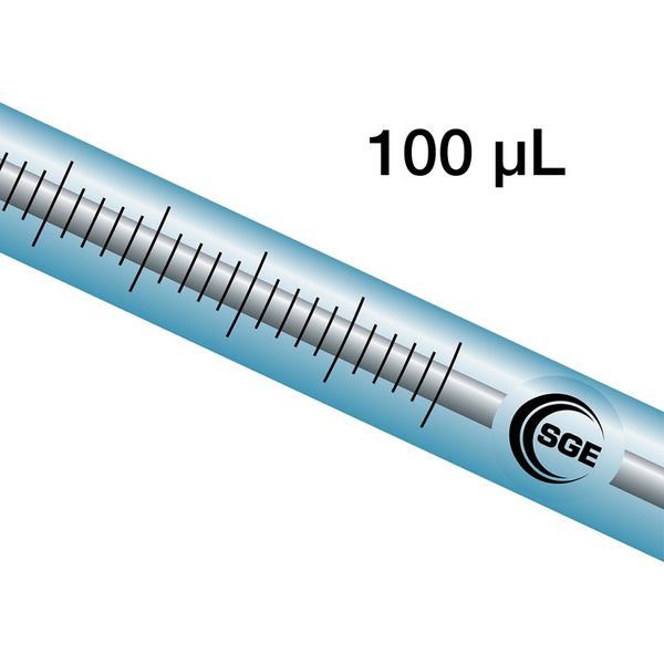 Trajan (SGE) XCHANGE-Autosampler-Syringe for MEPS, 100R-GT, 100 μl, needle: exchangeable, gas tight, GT-plunger