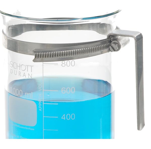 Bochem Haltegriff, 18/10 Edelstahl, 80-100 mm, für Glasbecher
