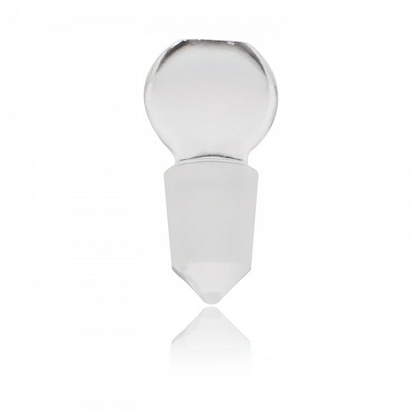 DWK Wheaton Glasstopfen mit „Pennyhead“-Griff für BSB-Flaschen, 12 St/Pkg