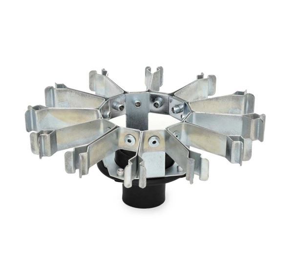 Ohaus 1.5-2.0 ml Stainless Steel Tube Holder, for Vortexer