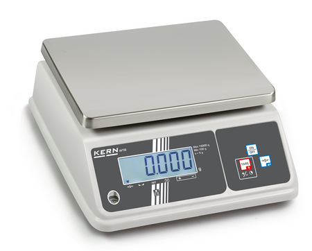 Kern Tischwaage WTB 6K-3NM, 6000 g, e=2 g, d=2 g, Eichung möglich