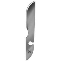 Product Image of Scalpel Blades No. 20 steril, in special medical Foil, 12 pc/PAK