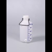 Vorratsflasche mit Gewindestutzen, HDPE, 5 l, mit Verschluss, alte Artikelnr. 0402-5