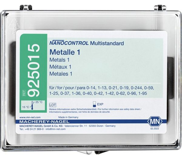 Macherey-Nagel Nanocontrol Multi Metall 1, 15 Bestimmungen