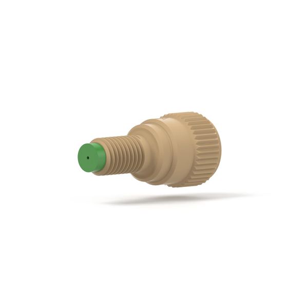 Upchurch Scientific Check Valve Outlet Assembly 3 psi 1/4-28 with 0,020 thru hole, 1pc/PAK