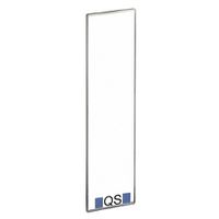 Product Image of Fensterplatte 665.000-QS, Quarzglas, 1,25 mm Schichtdicke, Dicke, 45x12,5 mm