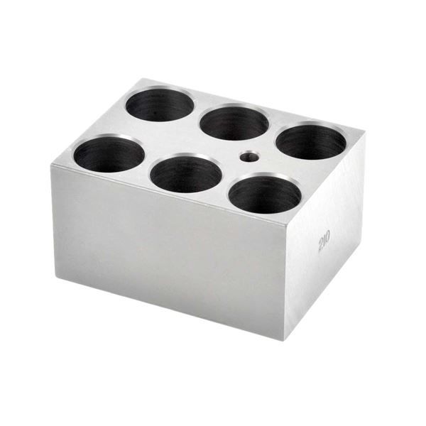 Ohaus Modulblock 25 mm Reagenzglas 6 Loch, für Dry Block Heater