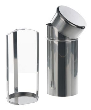 Bochem Sterilization box, 18/10 steel, for 10 x 100 mm Petri dishes, 120 mm, 250 mm height