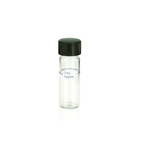 DWK Wheaton Verdünnungsfläschchen in M-T Fläschchen File, 4ml, Klarglas, 144 St/Pkg