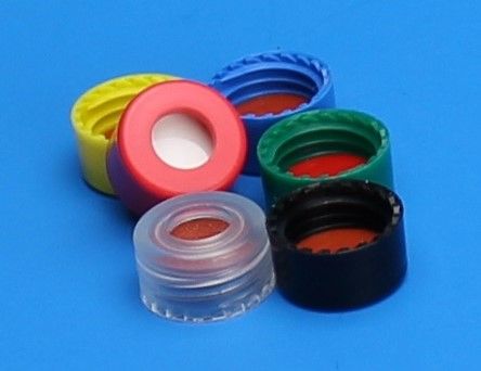 JG Finneran 9 mm R.A.M, Smooth Cap, Black, PTFE/Butyl Rubber Lined, 10 x 100 pc/PAK