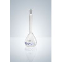 Product Image of Volumetric flask, clear, NS 29/32, 2000 ml, blue graduation, A, CC, PE stopper