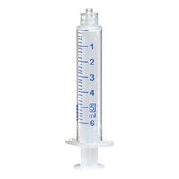 Product Image of 5 ml Luer-Lok Plastic Disposable Syringe, 100/pac