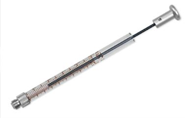 Hamilton 250 μl, Modell 1725 BFP Spritze, 5/16''-28 Gewinde, ML 600 Instrumenten-Spritze, max. Druck, 500 psig (34.5 bar), max. Temperatur 115°C / 239