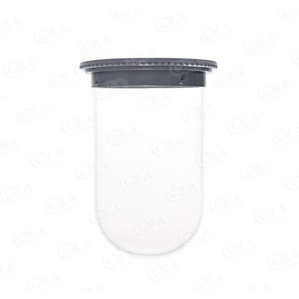 QLA 1000 ml Clear Glass Easi-Lock Vessel for Hanson CD14, Serialized