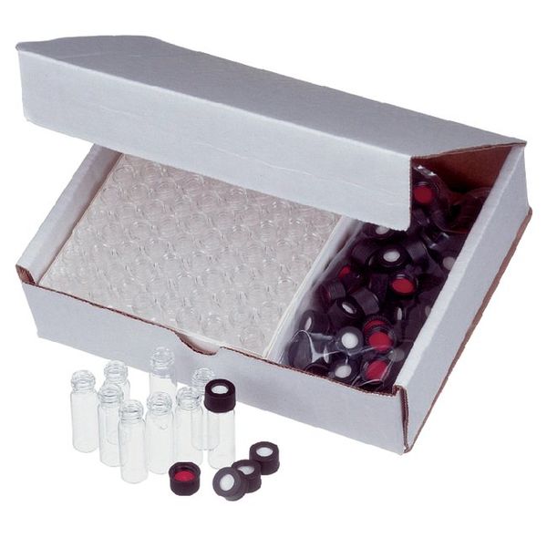 Thermo Fisher Scientific CLEAR 4ML VIAL KIT,75MIL T/S SEPTA,100/BX