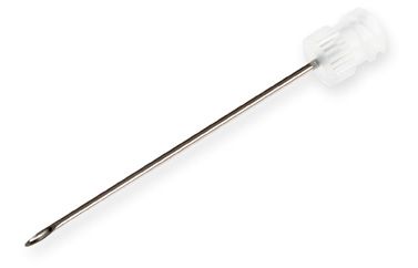 Hamilton Replacement Needle Kel-F Hub (KF), 18 gauge, 51 mm, point style 2, 6 pc/PAK