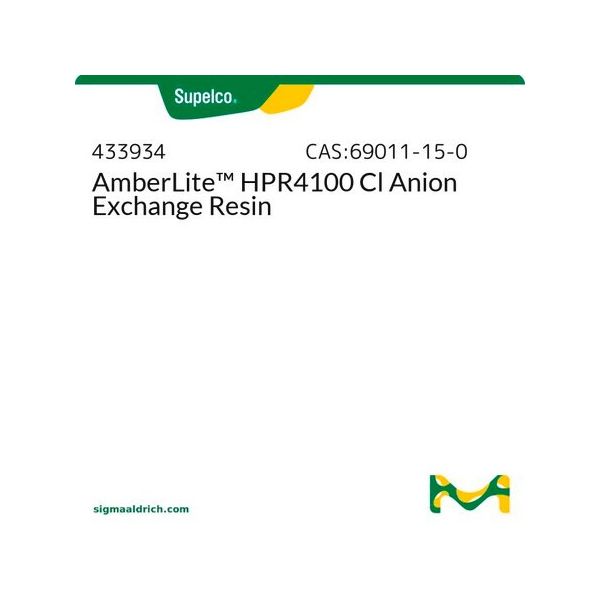Sigma-Aldrich DOWEX MARATHON A2 ANION-EXCHANGE RESIN, 250 g