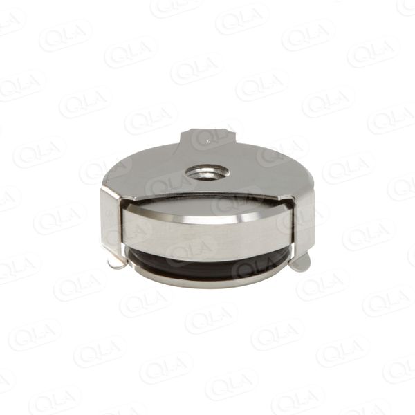 QLA Basket Adapter Hub with O-Ring and Clip for Erweka, 316 SS, Serialized (Internal Thread)