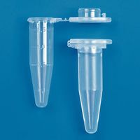 Product Image of Microcentrifuge tubes, PP, 1,5 ml, BIO-CERT PCR-Q, transparent, with attached cap, with lid closure, RCF max 30.000 G, 1000 pc/PAK