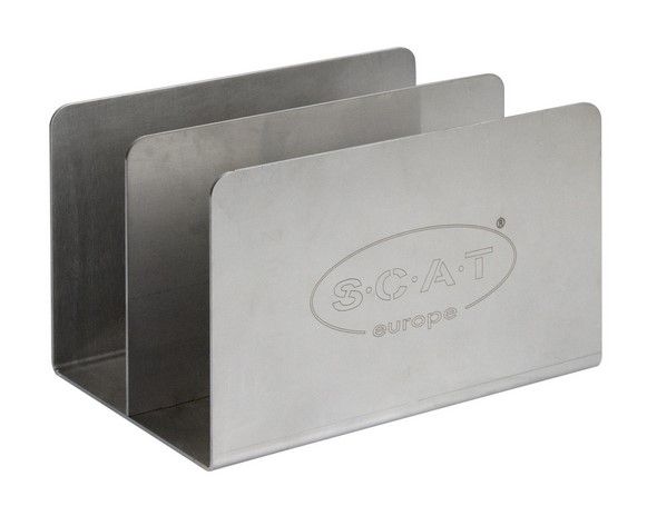 SCAT Standfuß für 2 Platzsparkanister, Edelstahl, BxHxT: 141 x 130 x 200