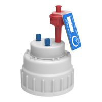 Product Image of SafetyCap, 53B, for Nalgene-bottles, 1 x Air valve, 2 x 3.2 mm OD