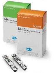 Hach Lange Chemkeys KTO Monochloramine + Ammonia, 1 pk/25 each, MR 0.05 ... 0.5 mg/l