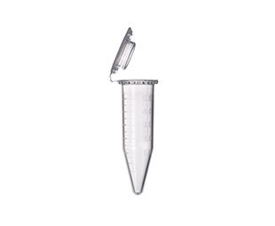 Greiner Bio-One Reaktionsgefäß, PP, 5 ml, mit angehängtem Deckel, graduiert, natur, steril 10 x 100 St/Pkg