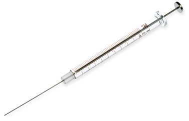 Hamilton 100 μl, Modell 1710 N Spritze, 22s Gauge, 51 mm, point style 5, max. Druck 1000 psig (68.9 bar), max. Temperatur 50°C/122°F, mit 