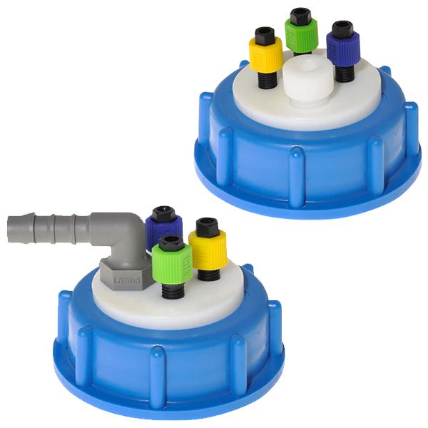 Vici Jour VICI-Cap S 61, 4 ports, incl. nuts, ferrules and Plug 1/4
