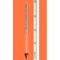 Product Image of Hydrometer, DIN12791, 1,00-1,10:0,0020g/cm³, ref. temp. 20°C, max. 250mm, suit. for govern. ver.