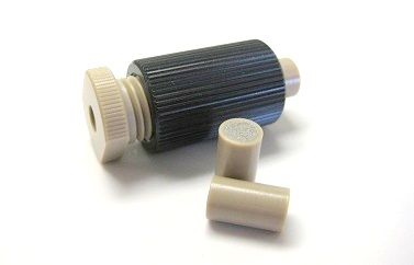 Hamilton HPLC Guard Column Starter Set, PRP-C18 PEEK, 12-20 μm, 2.1 x 20 mm, 1 Holder, 2 cartridges
