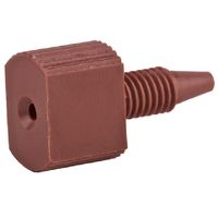 Product Image of Tubing Connector Fittings CombiHead Flat Red PEEK, ARE-Applied Research brand, minimum order amount 11 pieces