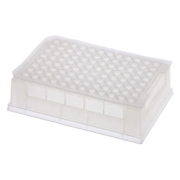 Microsolv 500 μl U-2D Platte System, nicht geschlitzte Verschlussmatte, 96 pc/Rack