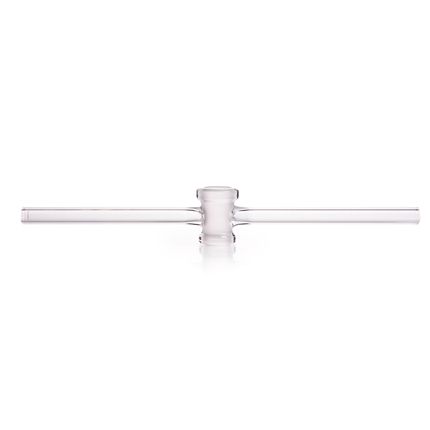 Duran Group DURAN Einweghähne, geschliffen, ohne Küken, Bohrung 2.5 mm, NS 14.5,Hahnansatz 9 mm, 50 St/Pkg
