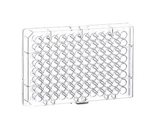 Greiner Bio-One Mikroplatte, 96 Well, PS, F-Boden, transparent, Mikrolon-Aufdruck, Modif. High Binding, alphanum. Wellkodierung, 200 x 2 St/Pkg