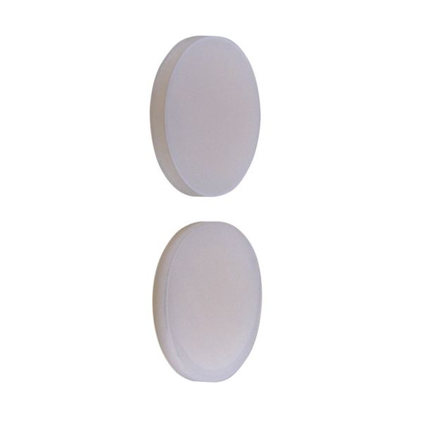 Microsolv Headspace Septa 20mm, white Siicone Rubberl/white PTFE, Ultra Low Bleed, for use in crimp caps, 1000 pc/PAK