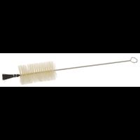 Brush for flasks, iron wire zincked, with natural brushes, D=50mm, L=380mm, brush head L=130mm