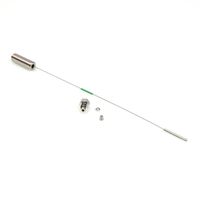 Product Image of Capillary, SS, 150 mm x 00.17mm, w/Nonswaged Fittings for Agilent 1100, 1200, 1260