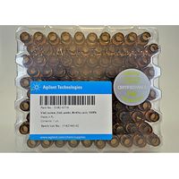 Product Image of Vial, Screw top, Amber with write-on spot, certified, 2 ml, 100 pc/PAK