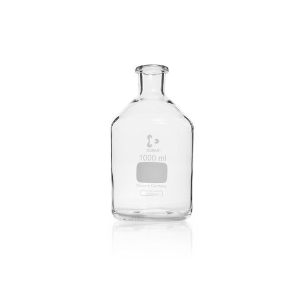 Duran Group Narrow neck bottle, clear glass, 1000 ml, ungrounded, 10 pc/PAK