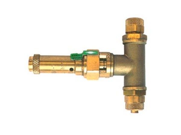 Merck Pressure safety device 0.5 bar with 2 tube connections (6 x 8 mm)