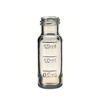 Product Image of ND9 1,5 ml PP Kurzgewindeflasche, 32 x 11,6 mm, transparent, mit Füllmarkierungen, leicht konkaver Innenboden, 10 x 100 Stück