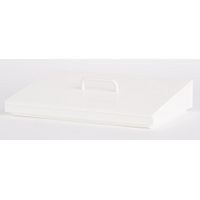 Product Image of Slant lid PP white, with handle, for E19, VGKL number: 443243110