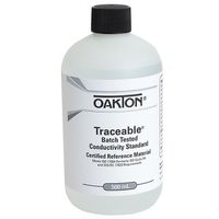 Oakton Traceable® Leitfähigkeits- und TDS-Standard, Chargengetestet, 10.000 µS, 500 ml